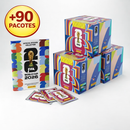 Kit Copa do Mundo 2026 – Álbum Capa Dura + 90 Pacotes de Figurinhas